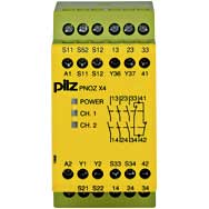 PNOZ X4 24VDC 3n/o 1n/c安全继电器