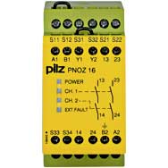 PNOZ 16SP C 115VAC 24VDC 2n/o安全继电器